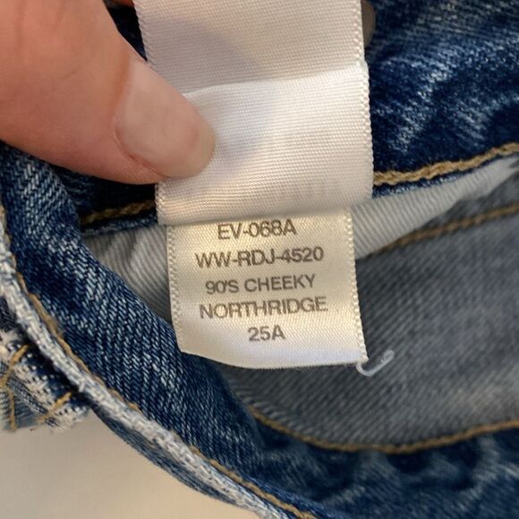 Everlane The 90's Cheeky Jean Size 25 Ankle Cut - Picture 11 of 16